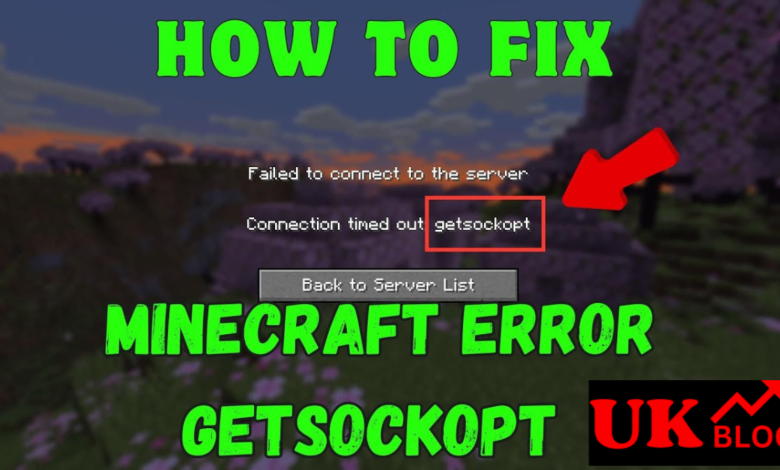 getsockopt minecraft error