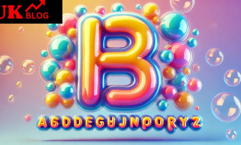 bubble font