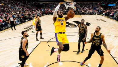 toronto raptors vs lakers match player stats