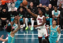 miami heat vs charlotte hornets match player stats